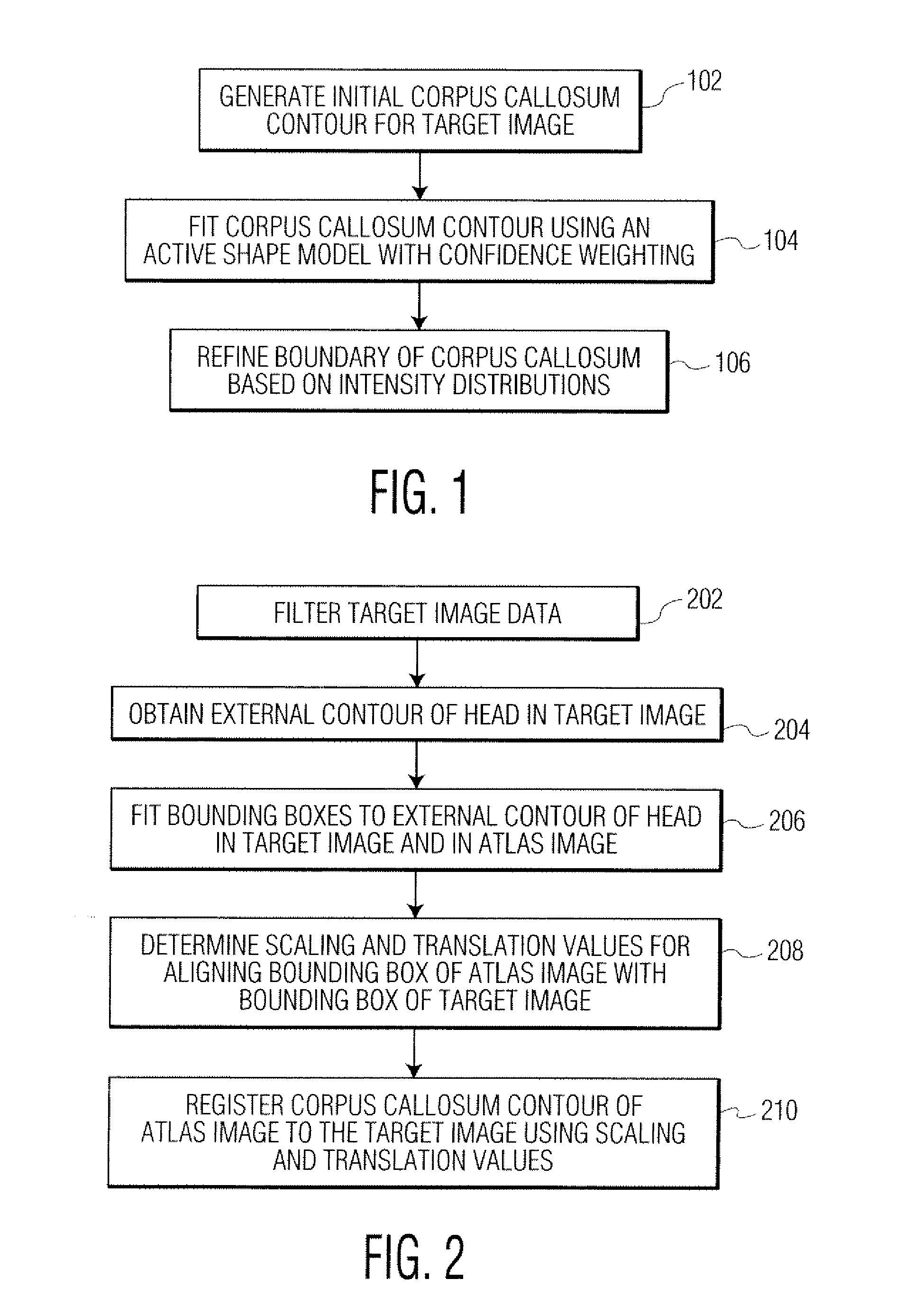 System and method for corpus callosum segmentation in magnetic resonance images