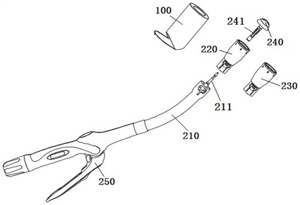 Intestinal anastomotic stoma isolation device