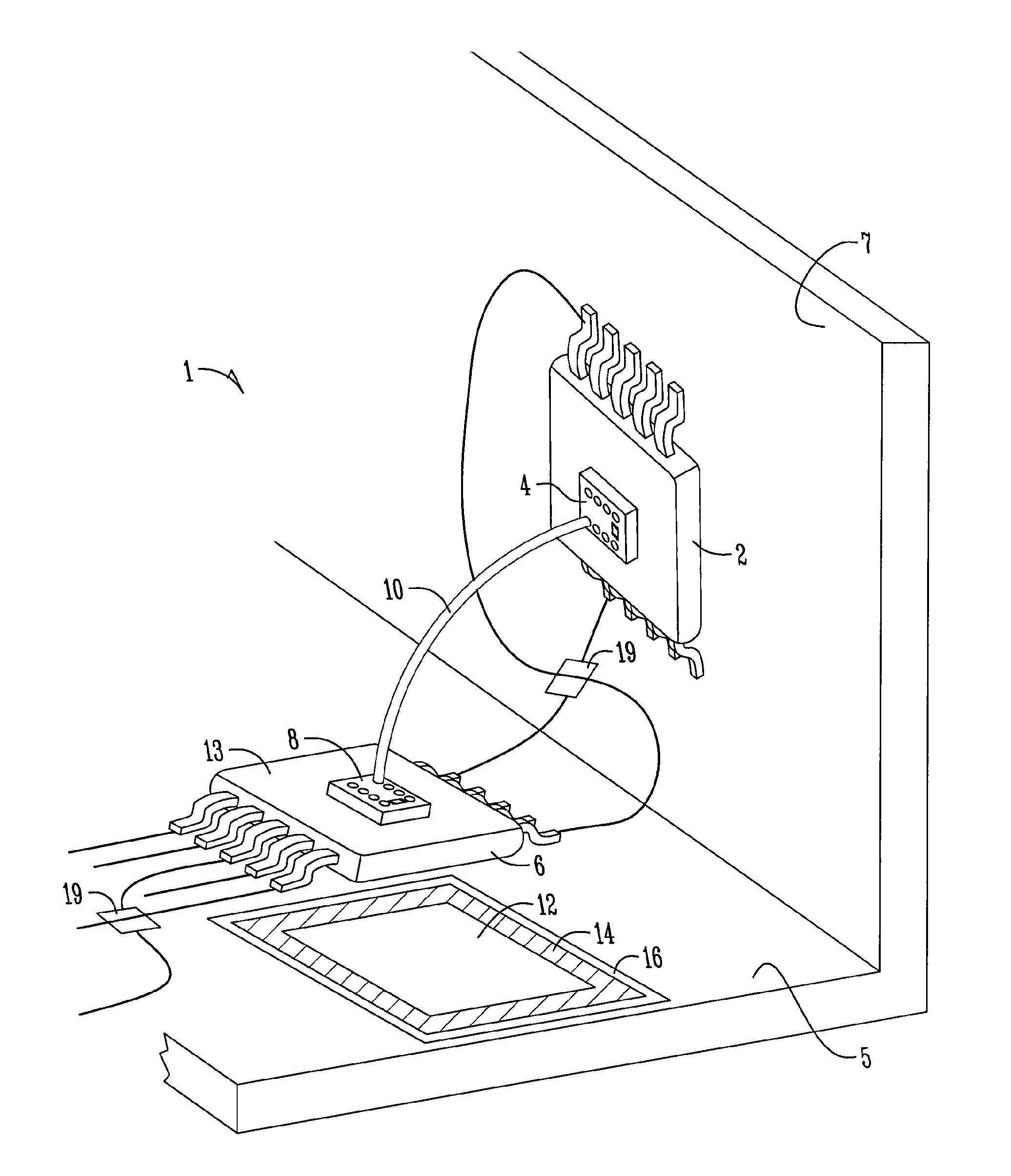 Method for manufacturing 3D circuits from bare die or packaged IC chips by microdispensed interconnections