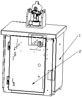 A reversible operating mechanism for an isolating switch