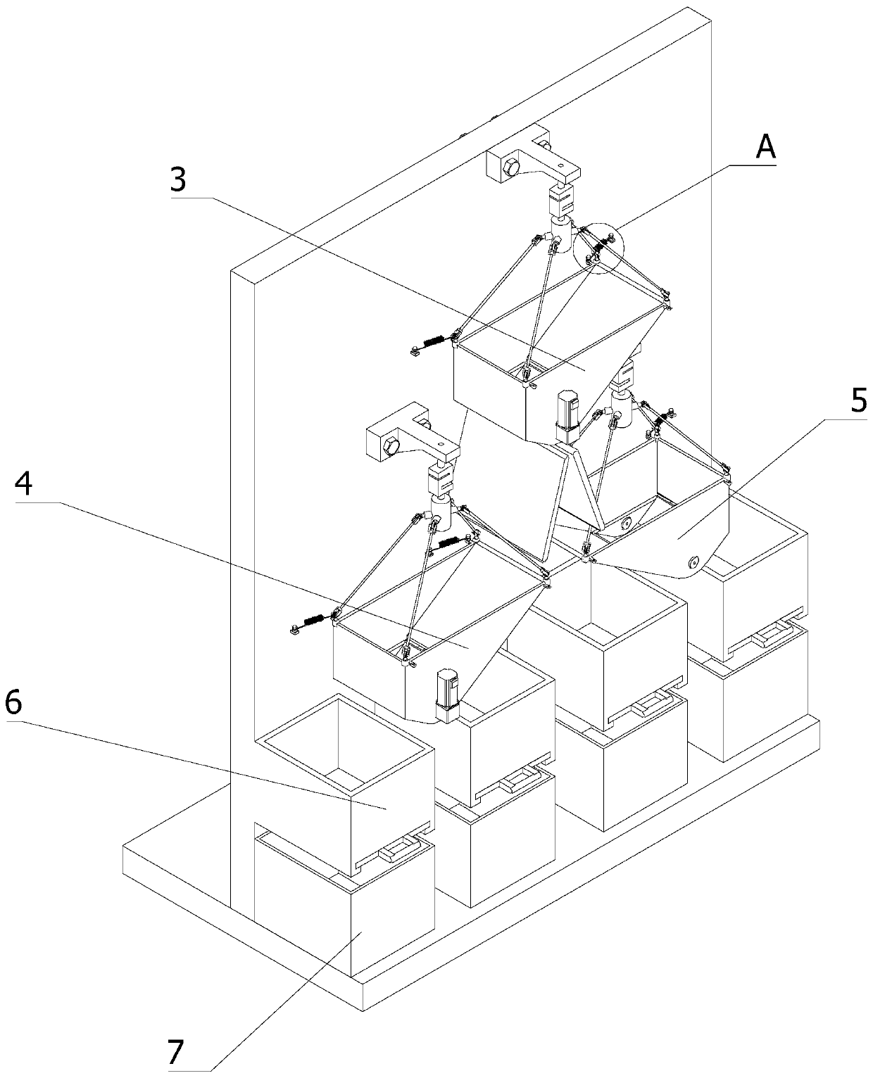 River crab automatic classifying device