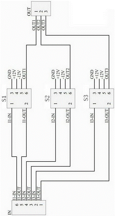 Alternating-current test device for bare switch operating characteristics of transformer on-load tap-changer