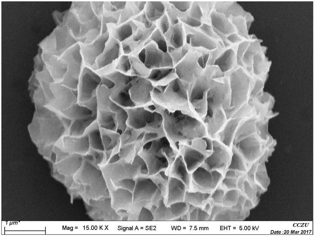 Preparation method of tin indium sulfide/squaraine composite visible light catalyst