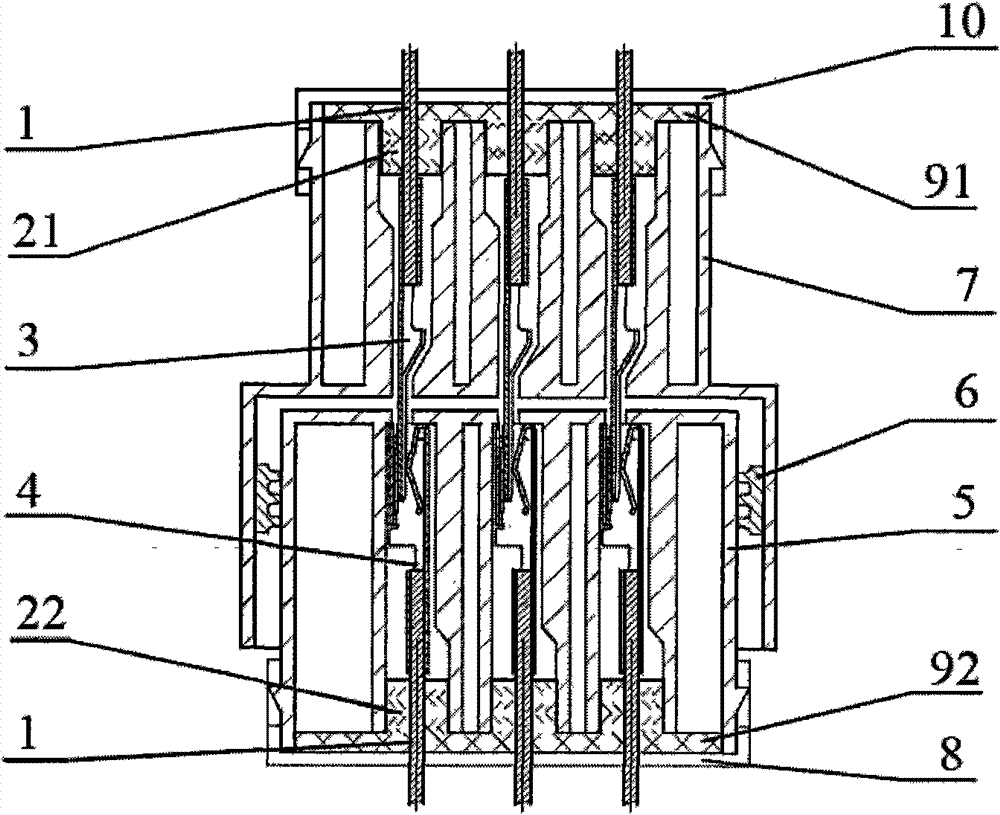 Waterproof connector for automobile