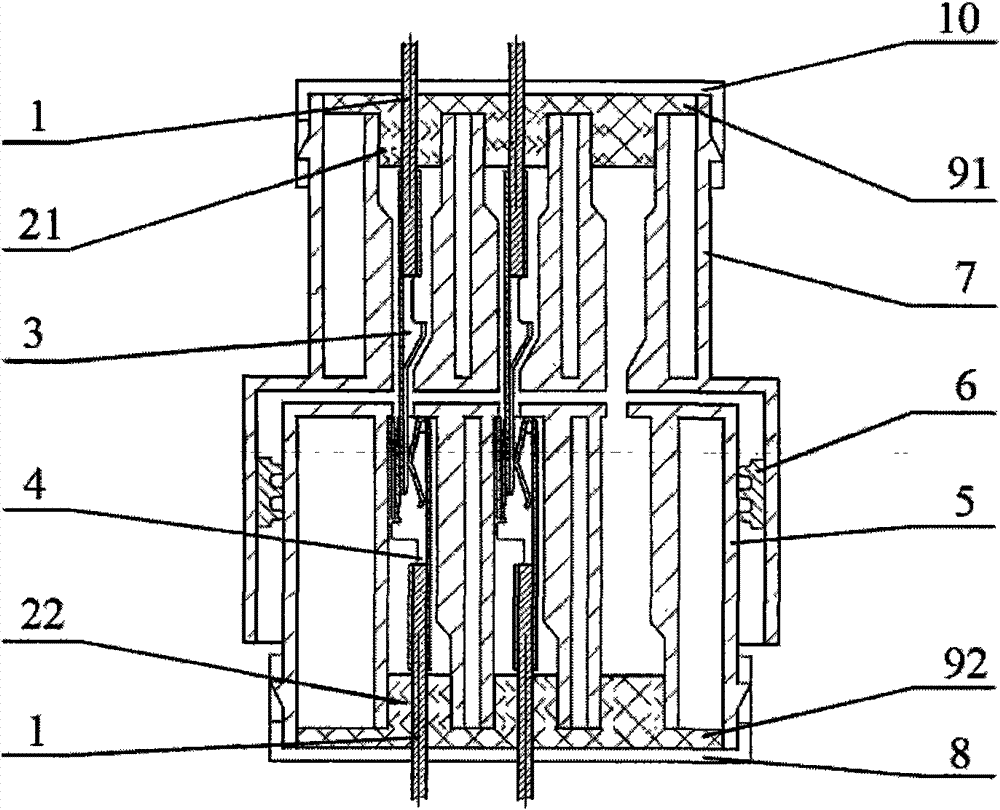 Waterproof connector for automobile