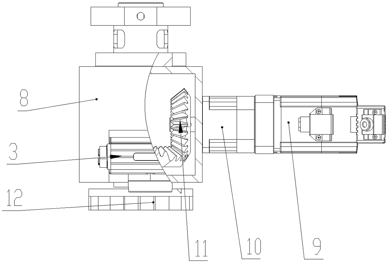 Robot automatic grinding equipment for ancient building bricks