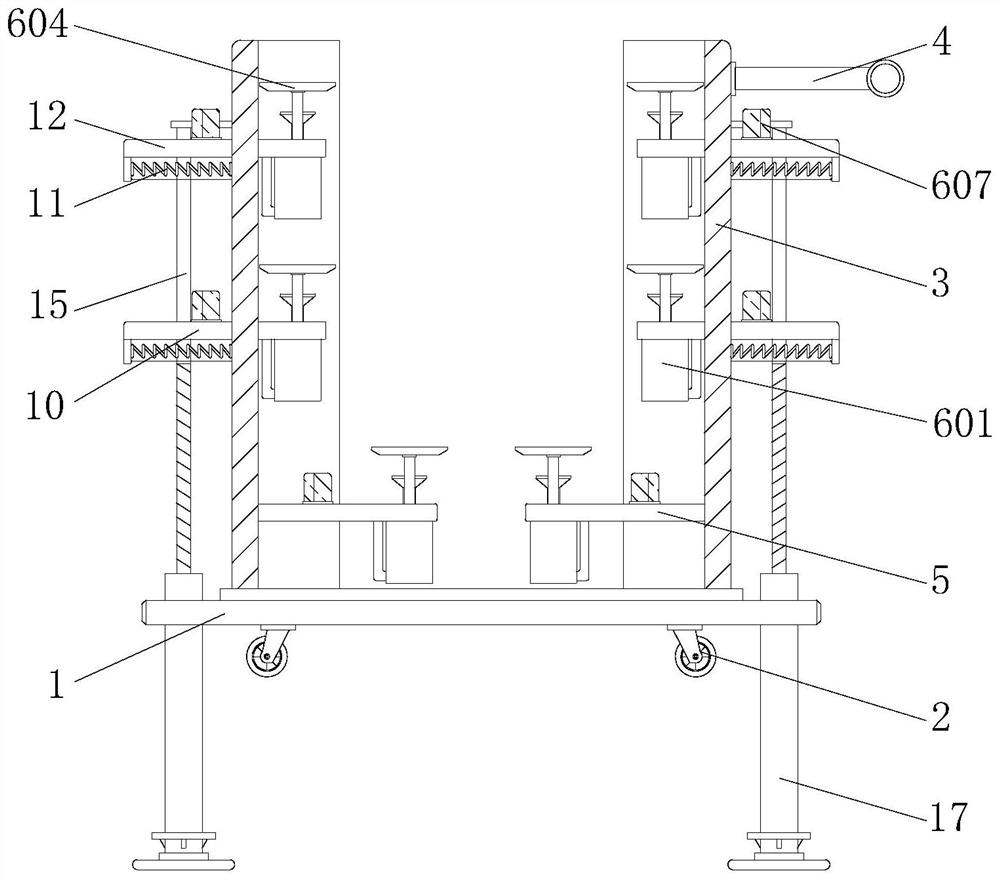 Refrigerator door transfer device capable of automatically stacking