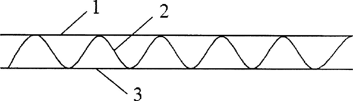 High-intensity water-resistance corrugated board and preparation method thereof