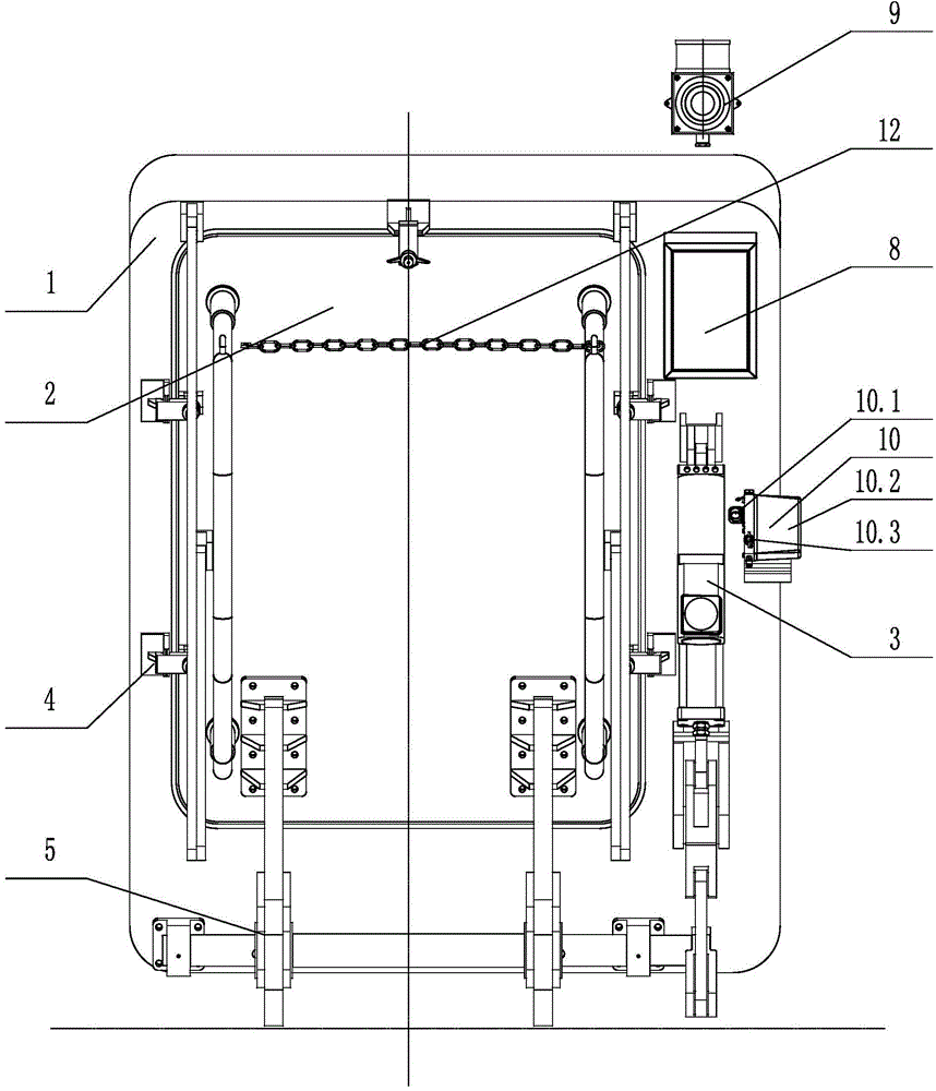 Marine hydraulic mooring platform