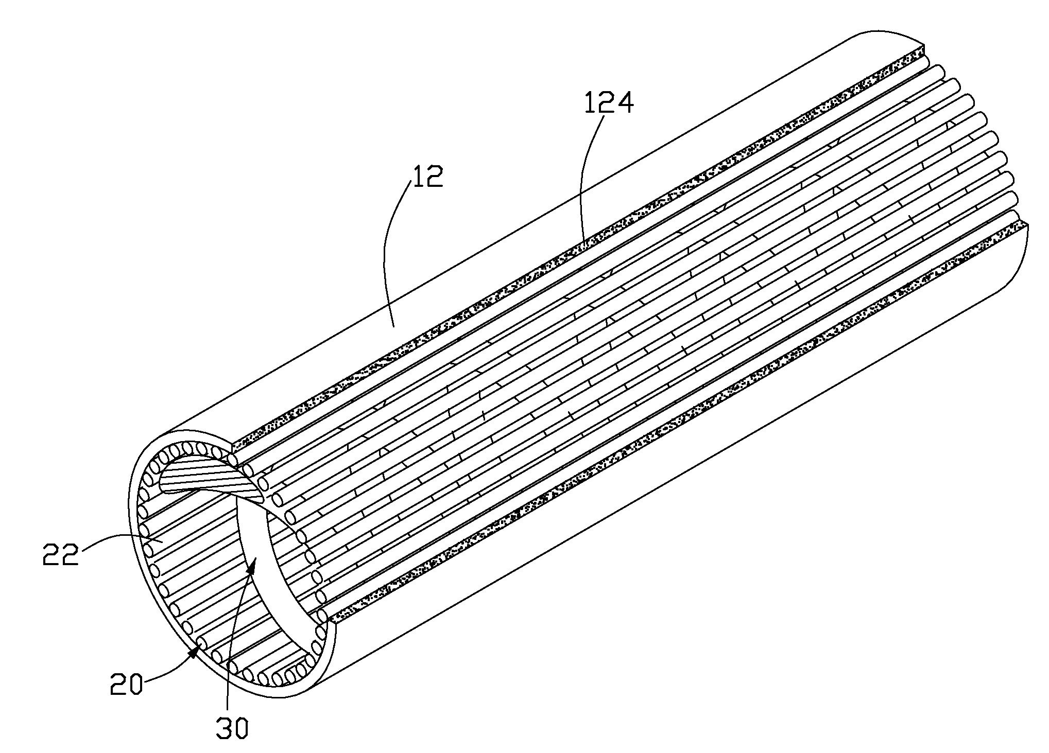 Flexible heat pipe