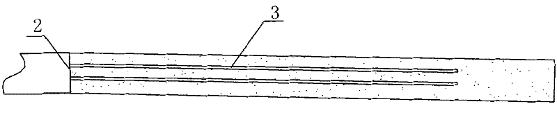 High-efficiency tunneling gas control method for high outburst mine coal roadway