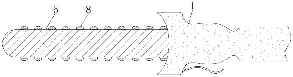 Gynecological pudendum dosing device capable of reducing waste and uniformly dosing