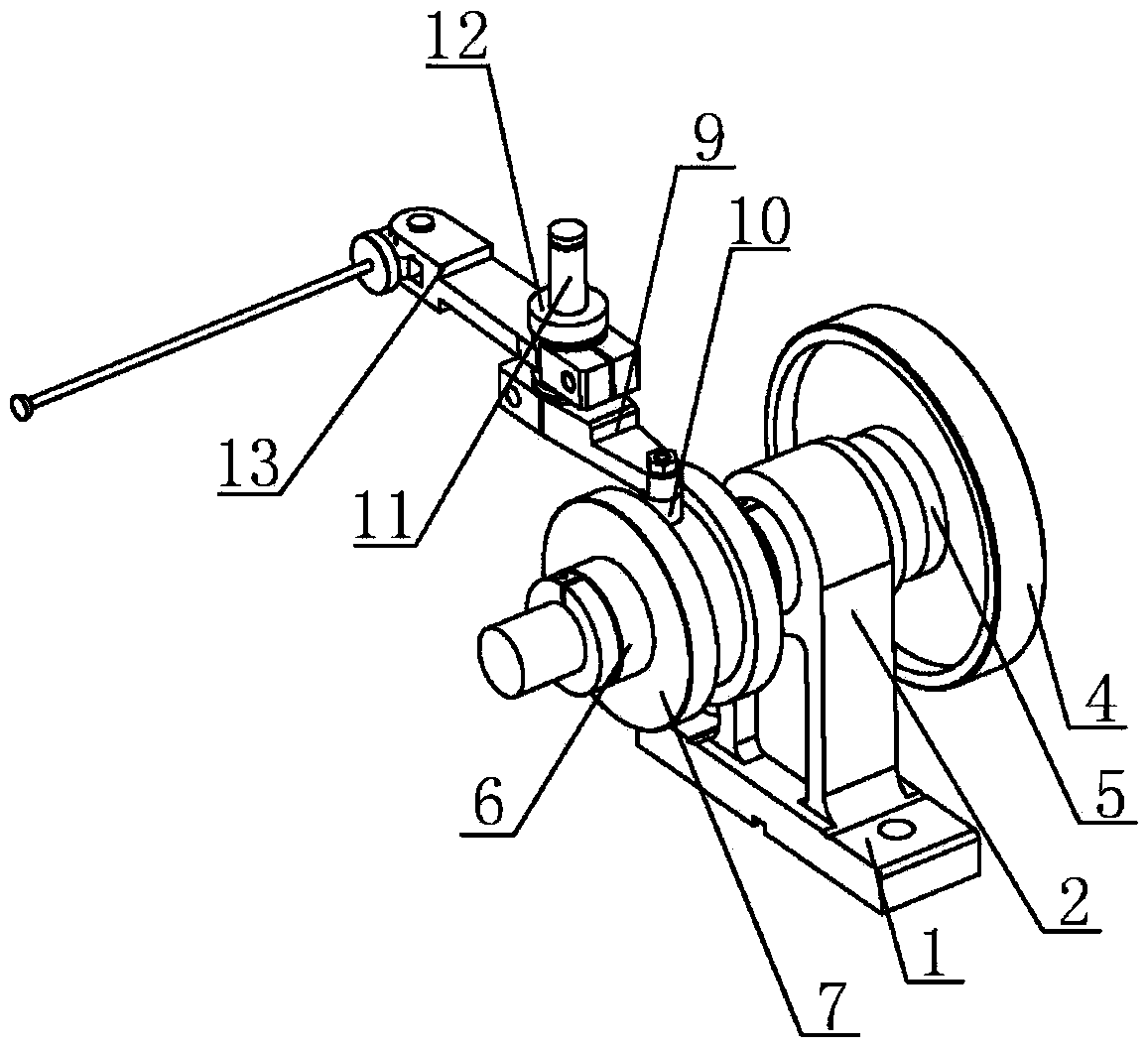 Thin film towing device for film laminating machine