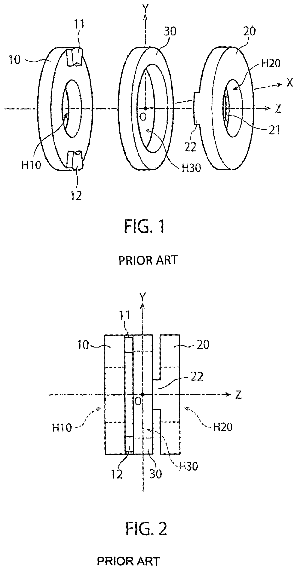 Torque sensor for detecting occurrence of metal fatigue in an elastic body