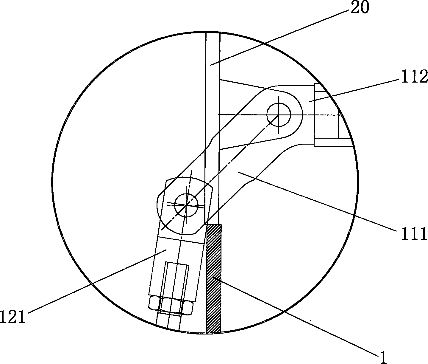 Interaction type person stub pile prepared from wood