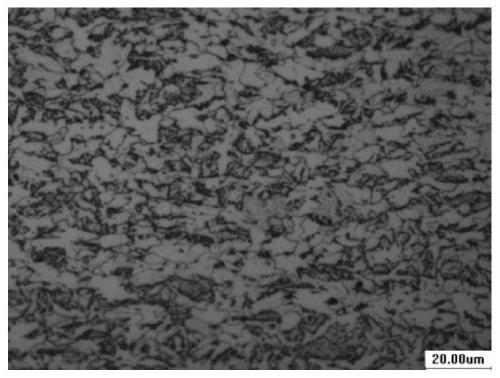 Ti microalloying 540MPa-level high reaming steel belt and production method thereof