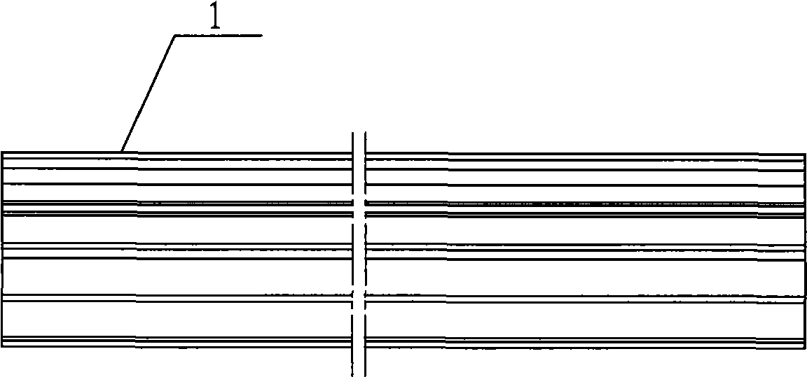 Drilling rod with asymmetric special-shaped cross section