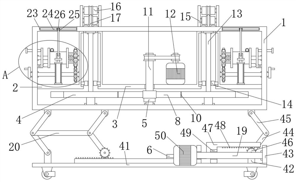 Tightener for electric power engineering cable installation