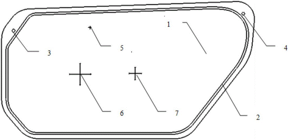 Mode for installing car door waterproof membrane