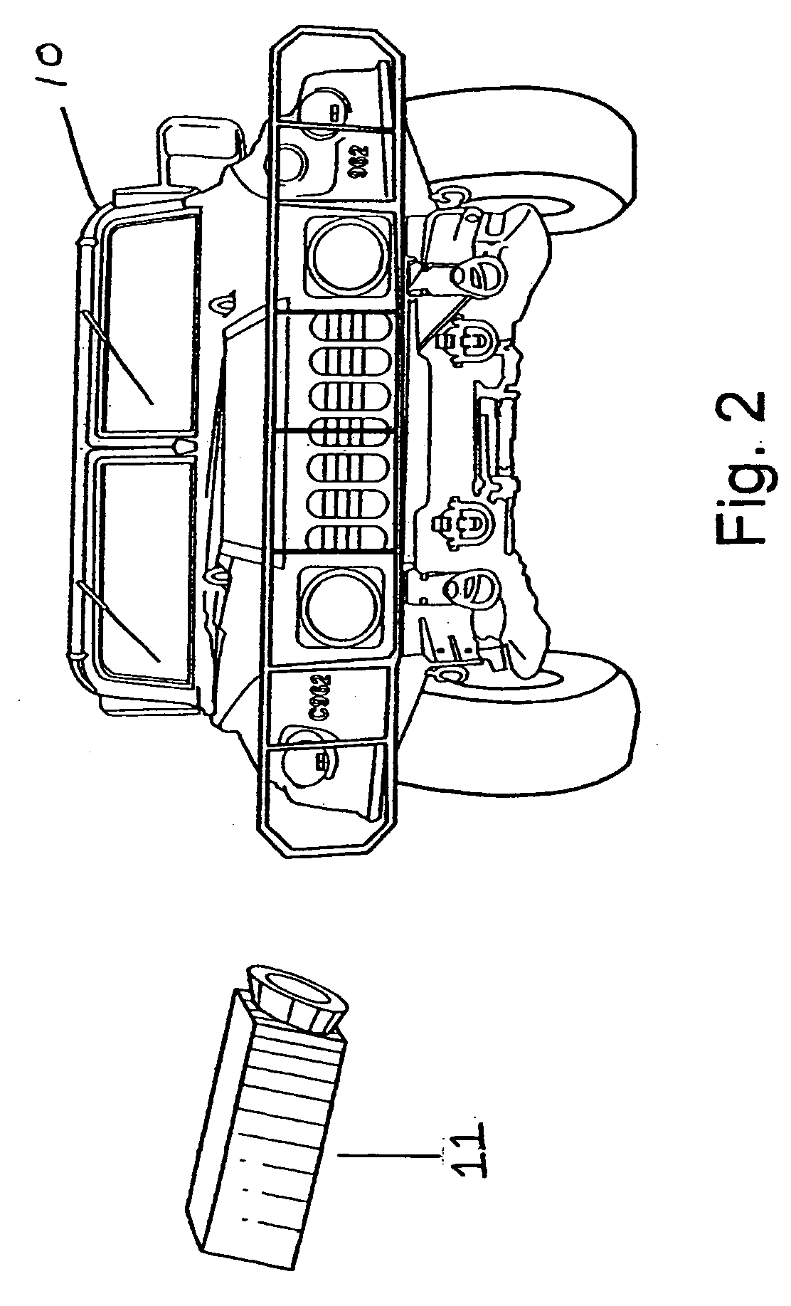 Method and system for determining a volume of an object from two-dimensional images