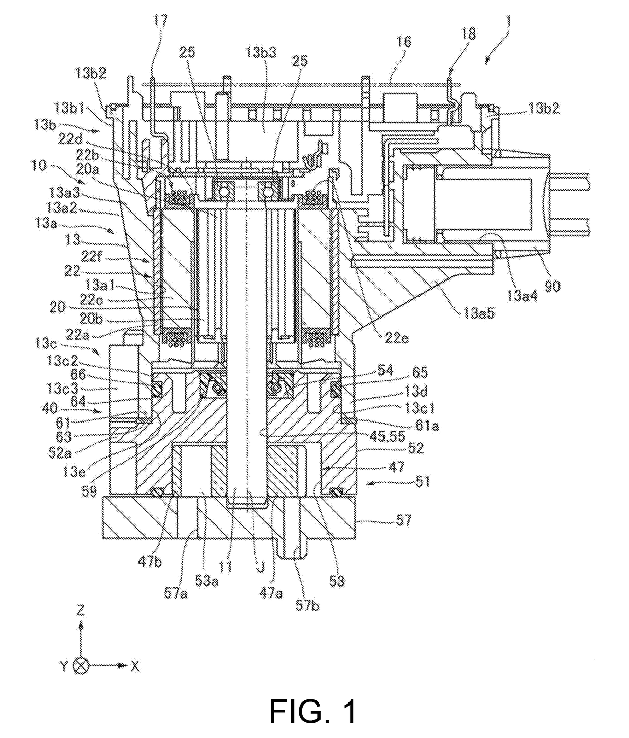 Electric oil pump