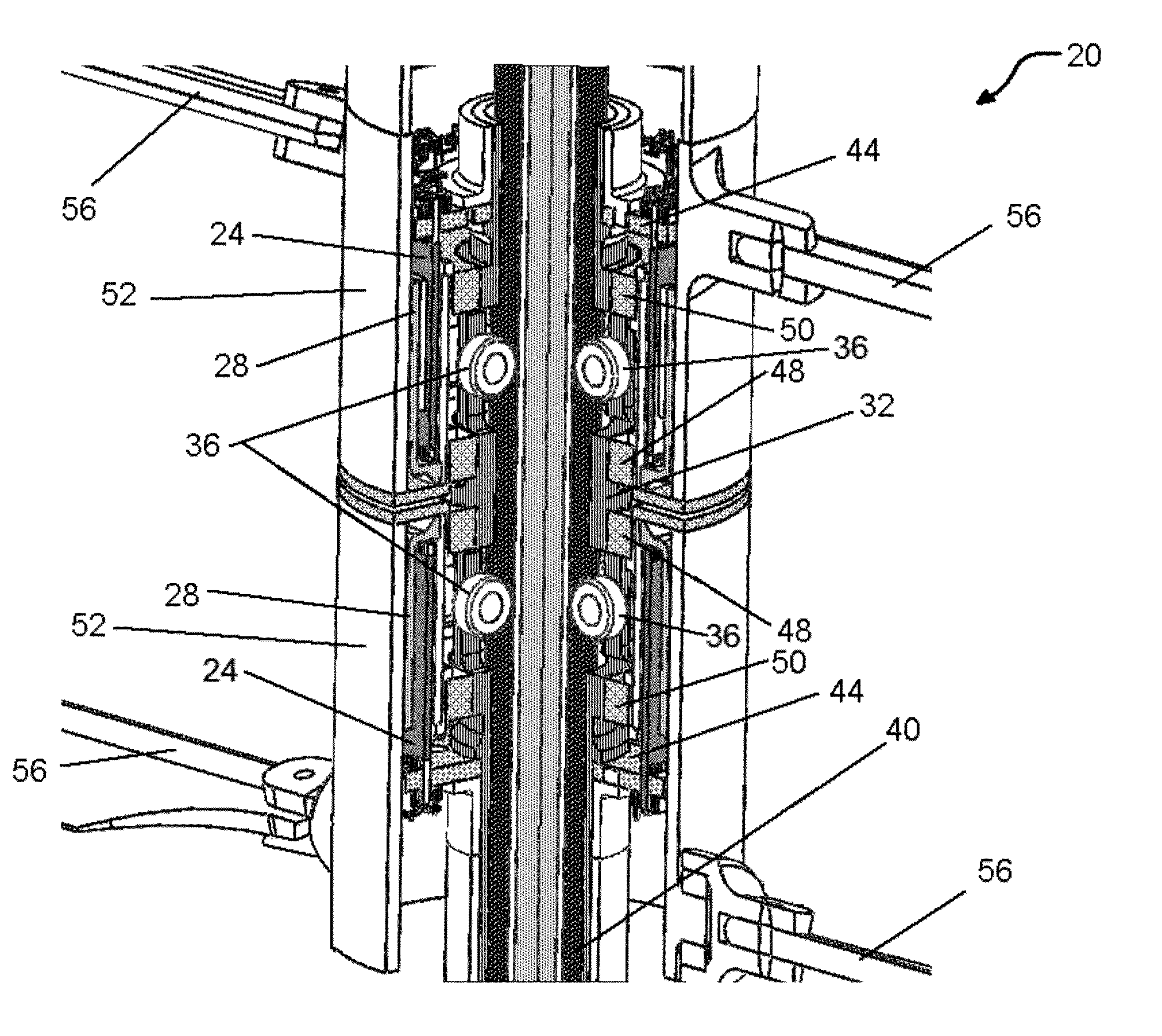 Coaxial direct drive system