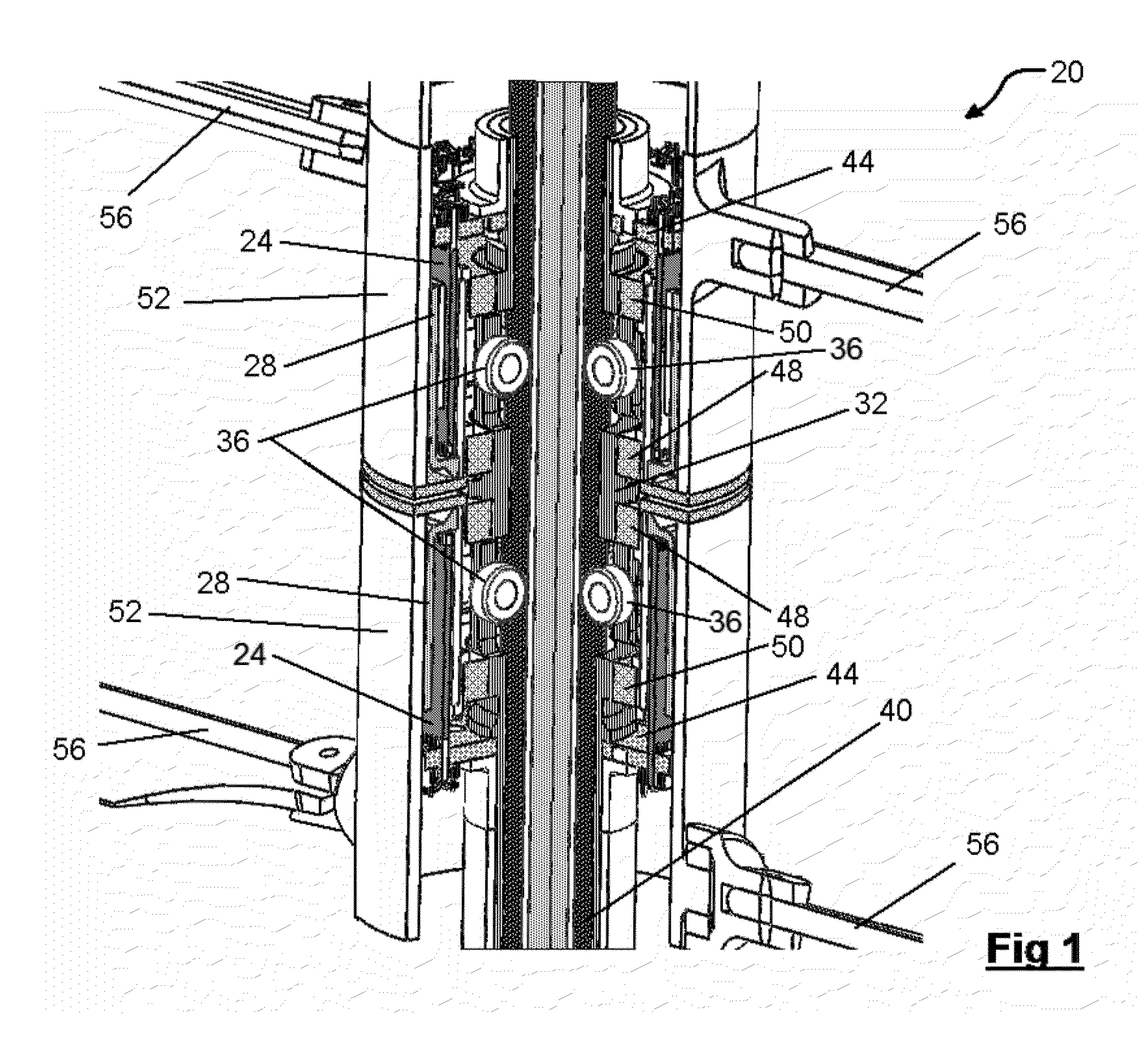 Coaxial direct drive system