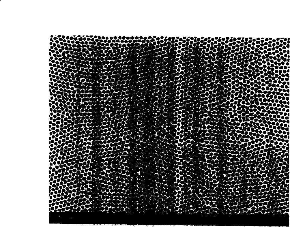 Process for preparing highly-hydrophilic alumina film material