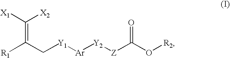 Peroxisome proliferator activated receptor-active arylene acetic acid derivatives