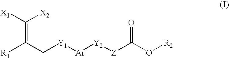 Peroxisome proliferator activated receptor-active arylene acetic acid derivatives