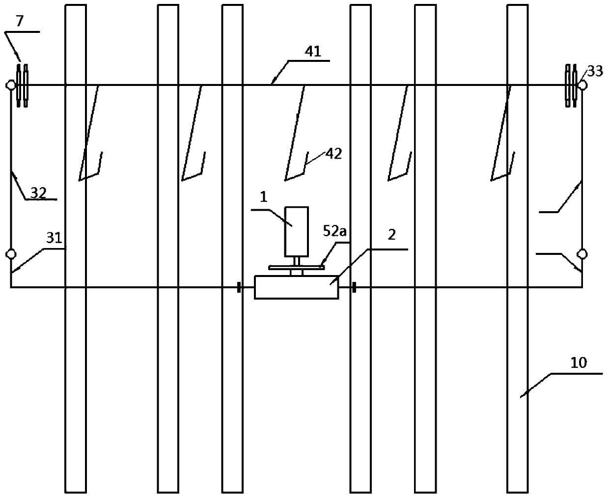 Gypsum board turnover device