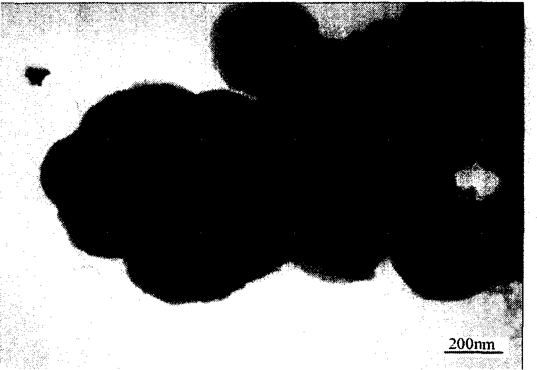 Method for producing magnetic hollow silicon dioxide particle