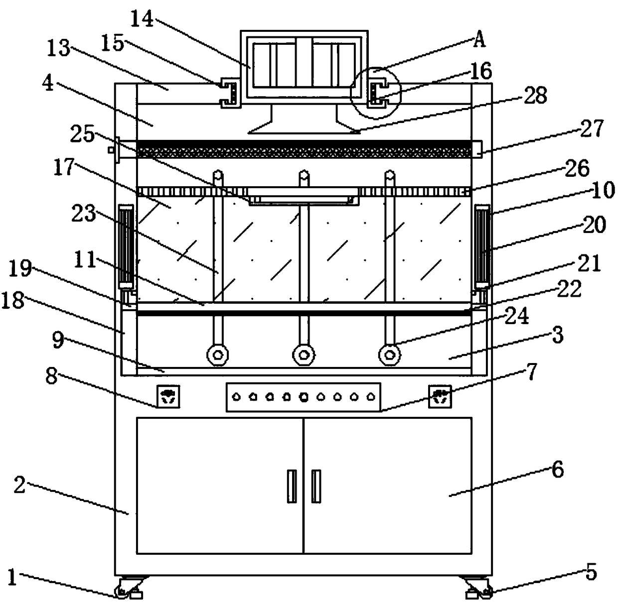 Safe environment-friendly laboratory ventilation hood