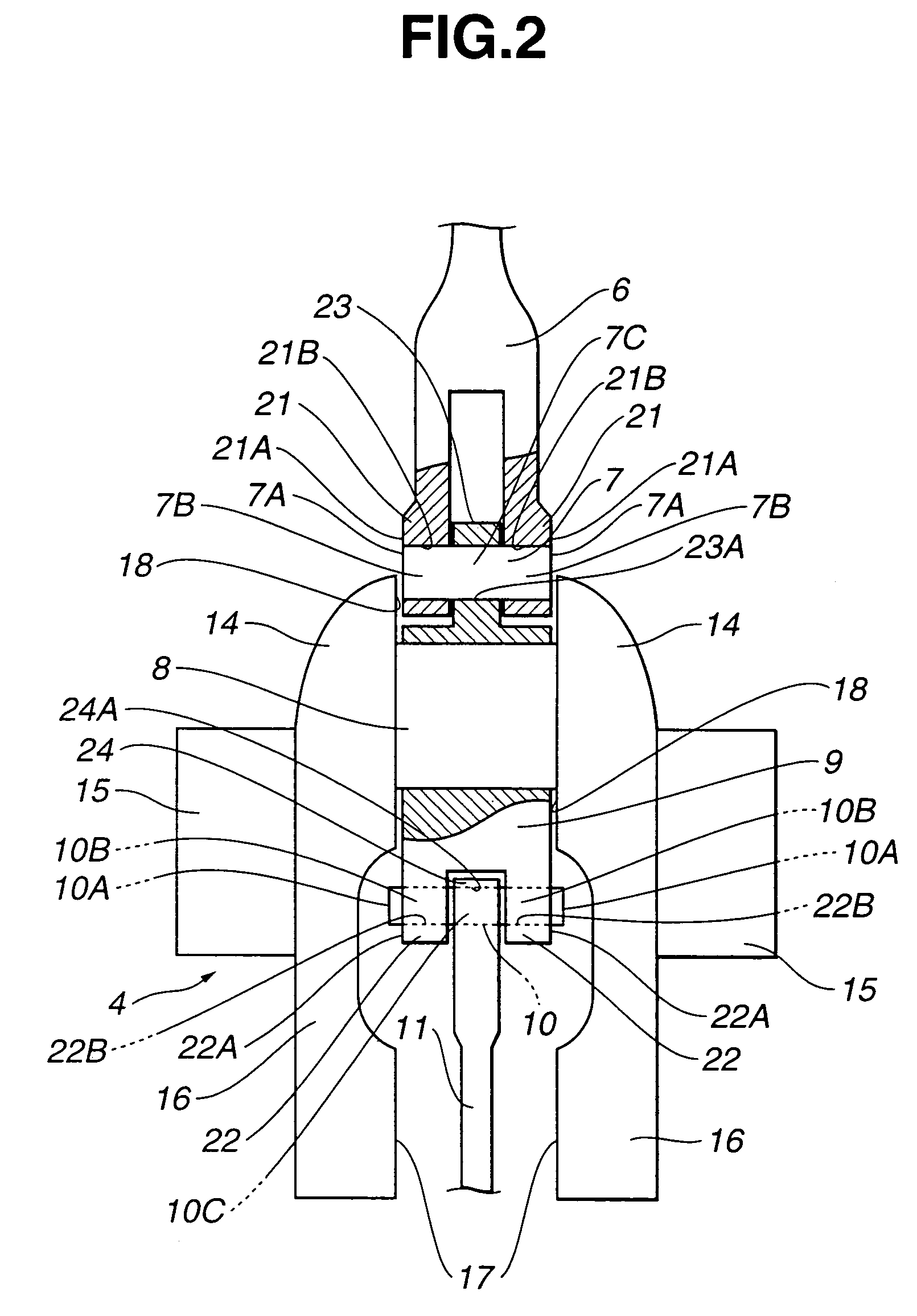 Multi-link piston crank mechanism for internal combustion engine