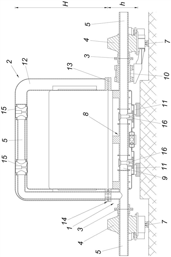 Device for treating surface of workpiece in assembly line