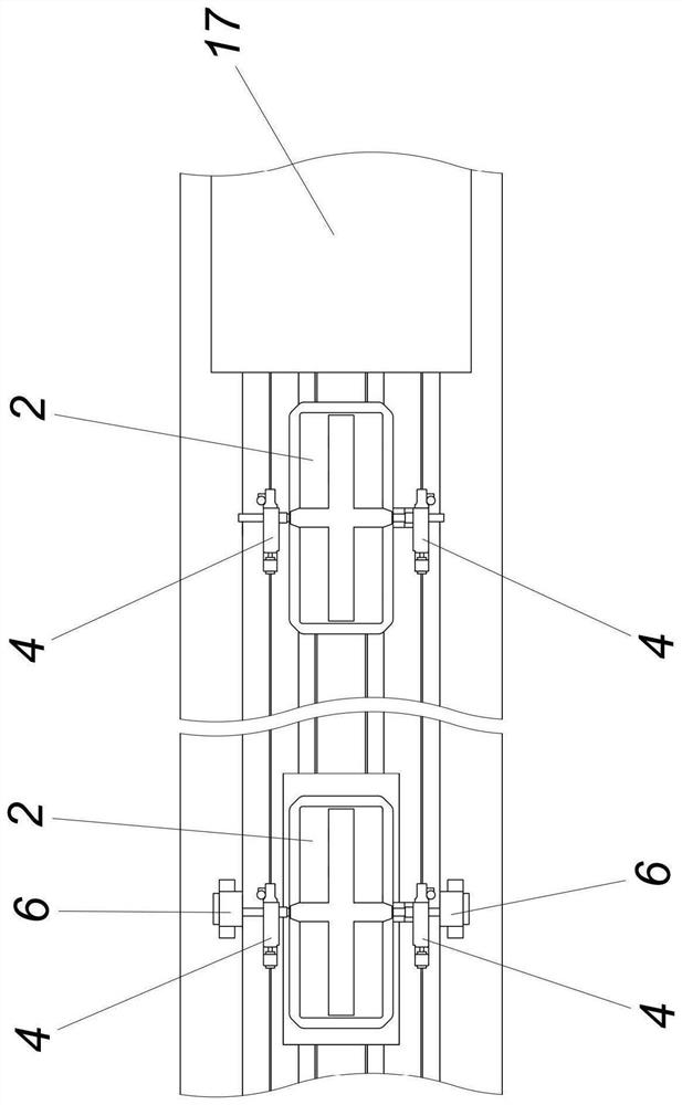 Device for treating surface of workpiece in assembly line