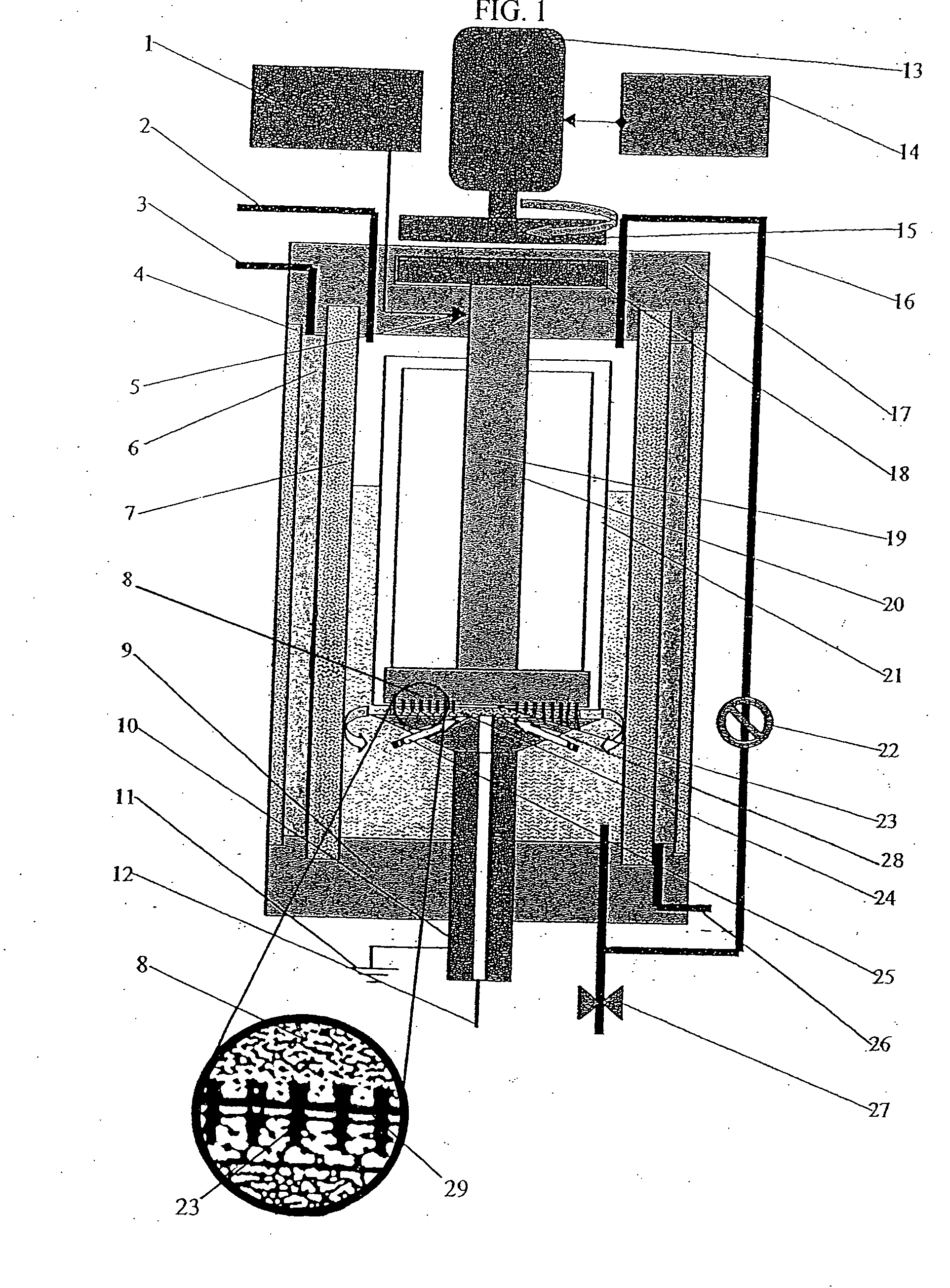 Colloidal nanoparticles and apparatus for producing colloidal nanoparticles in a dense medium plasma