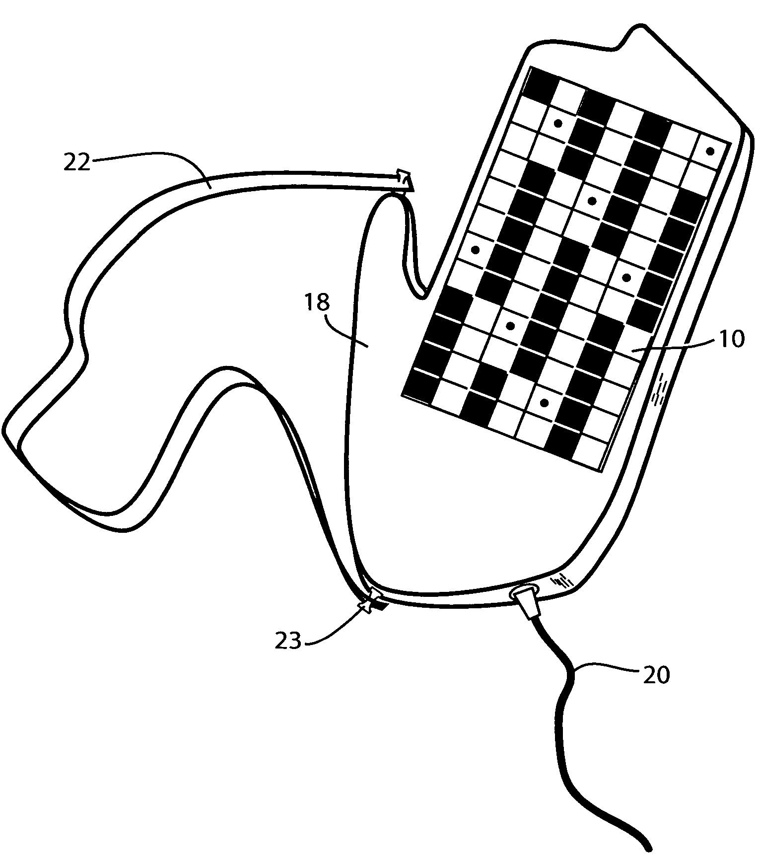 Wearable sensor matrix system for machine control