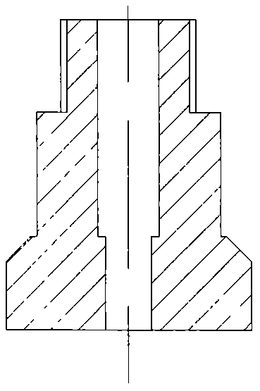 Multi-inlet gas-liquid two-phase cyclone feeding downward-spray atomizing nozzle