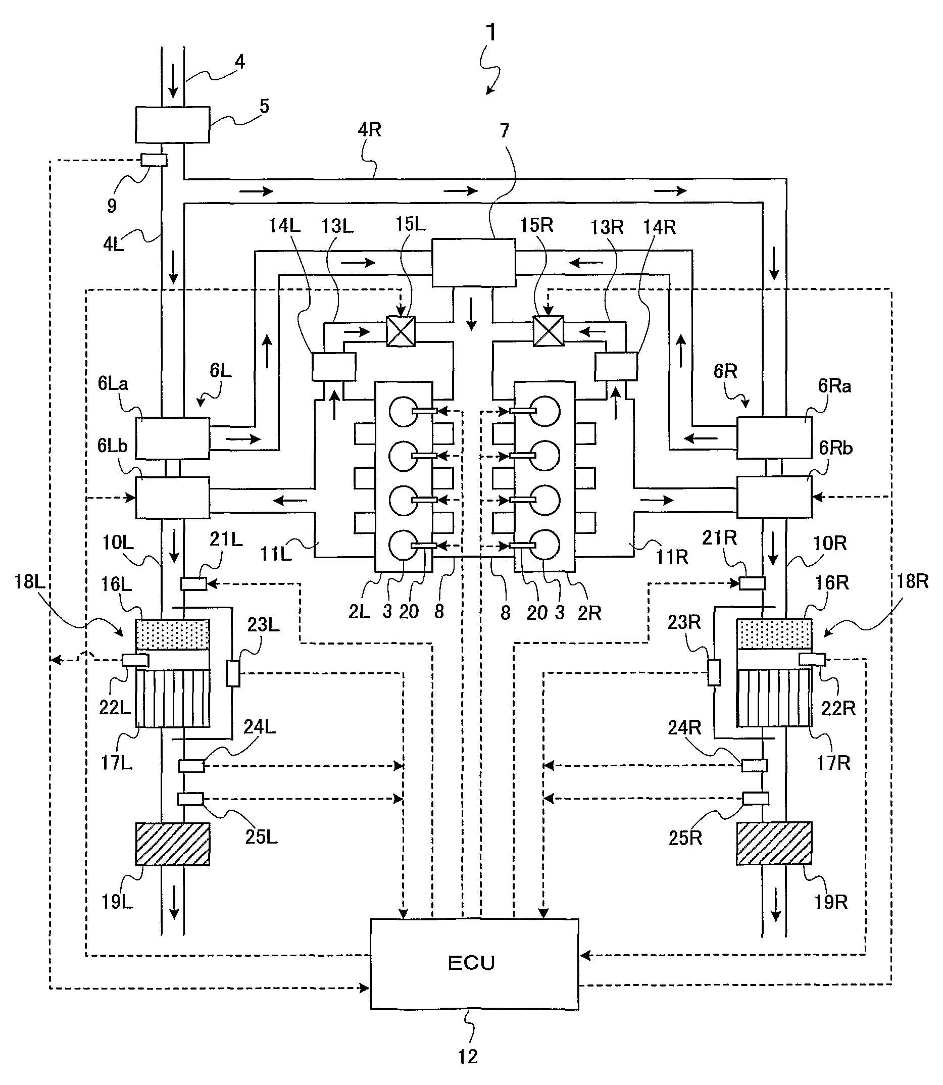 Exhaust gas purifying apparatus for internal combustion engine