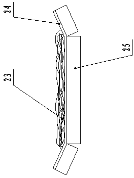 Mineral powder drying method and drying device