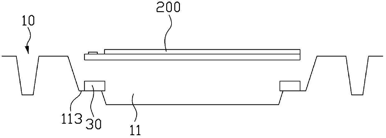 Packaging device of plate-like assembly