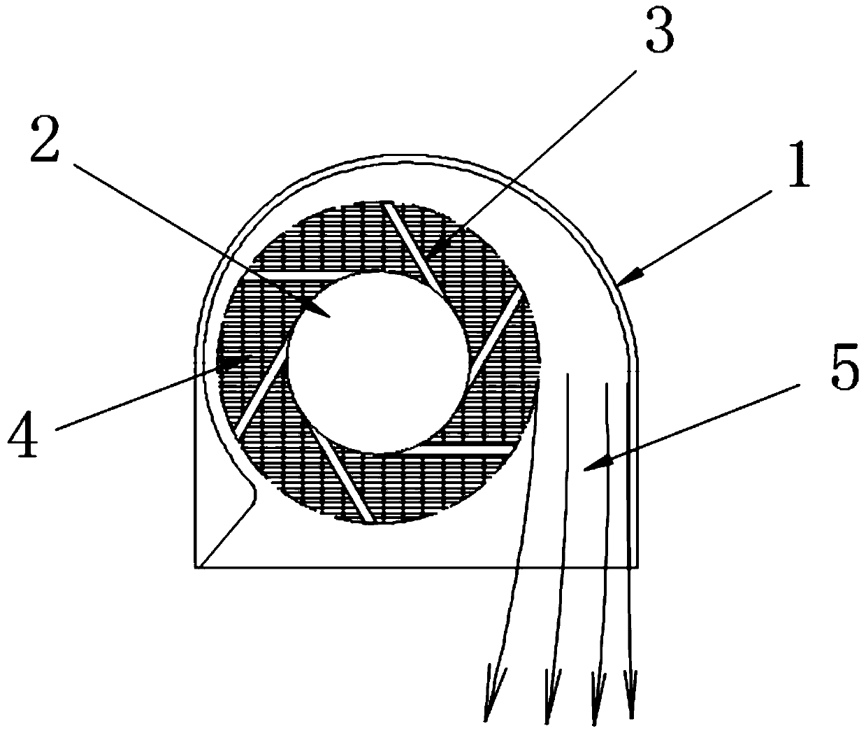 Wind direction changeable cooling fan