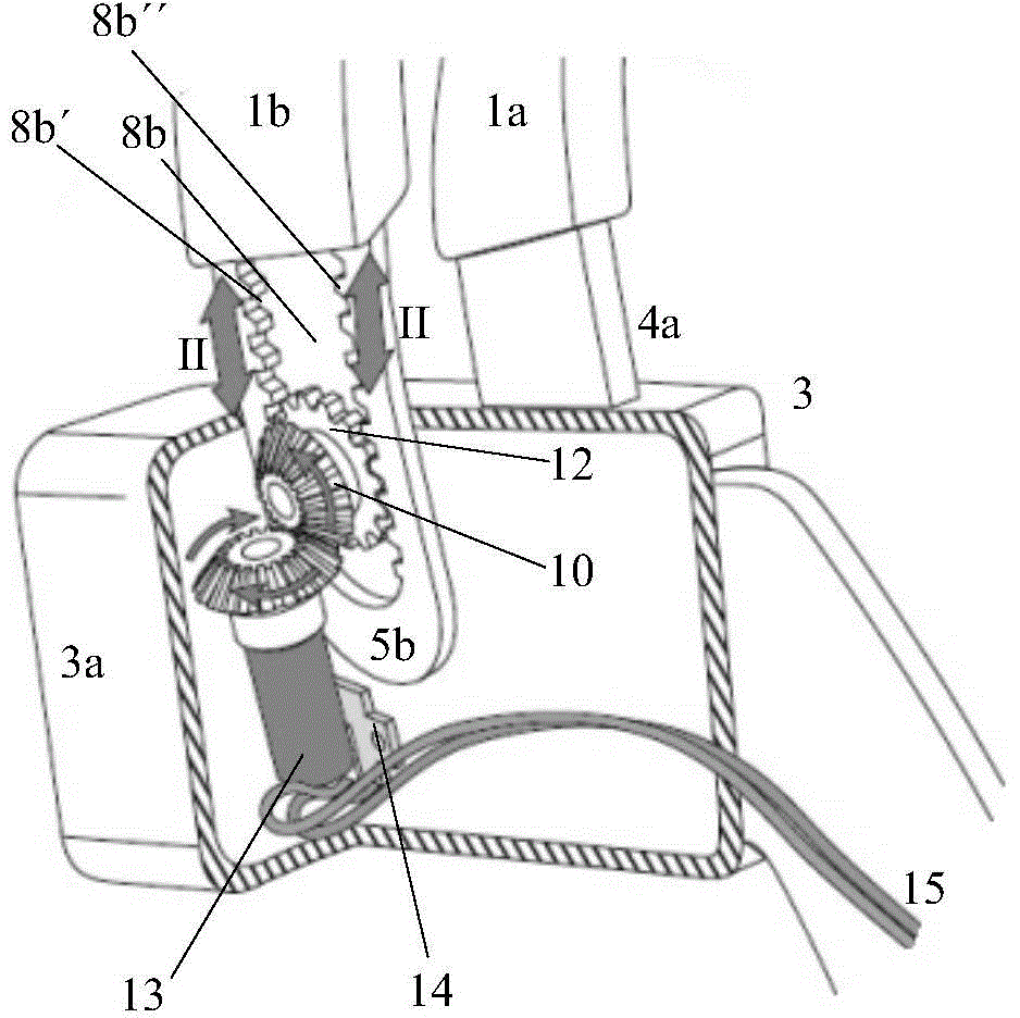 Automatic telescopic type head band structure