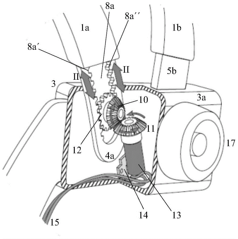 Automatic telescopic type head band structure