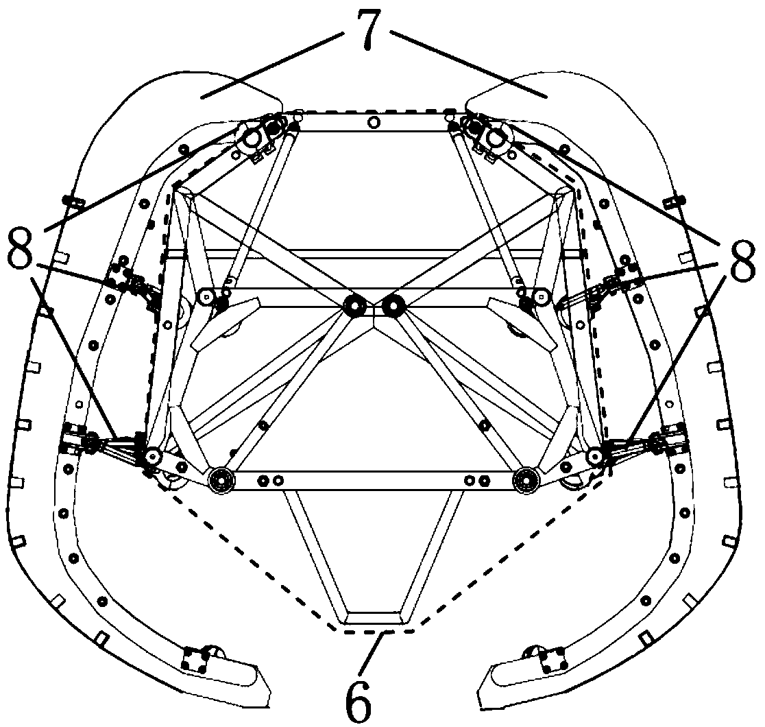 Protection device for biomimetic robot