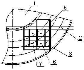 High-capacity transformer magnetic shielding device