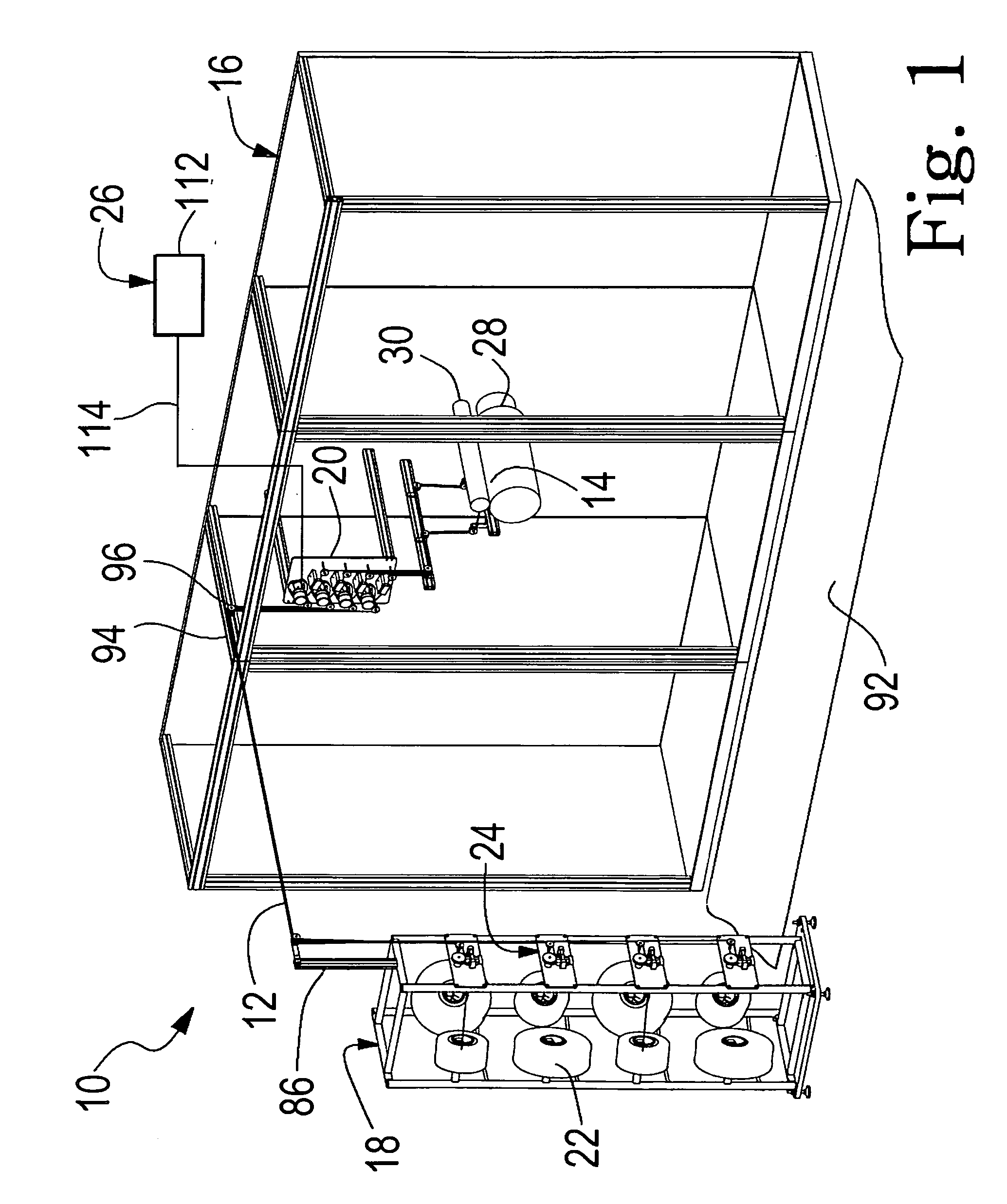 Unwind and feed system for elastomeric thread