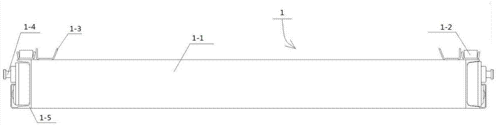 Integrated transport tooling for large body parts of rail transit vehicles