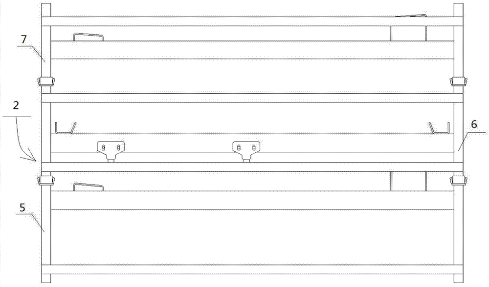 Integrated transport tooling for large body parts of rail transit vehicles